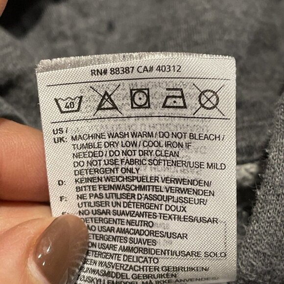 Adidas Men's Essentials Pullover Sweatshirt Hoodie Size Small Gray FM0212 - Picture 6 of 11